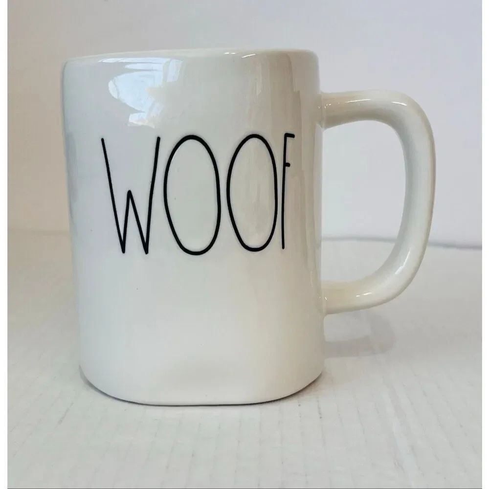 Rae Dunn WOOF Mug